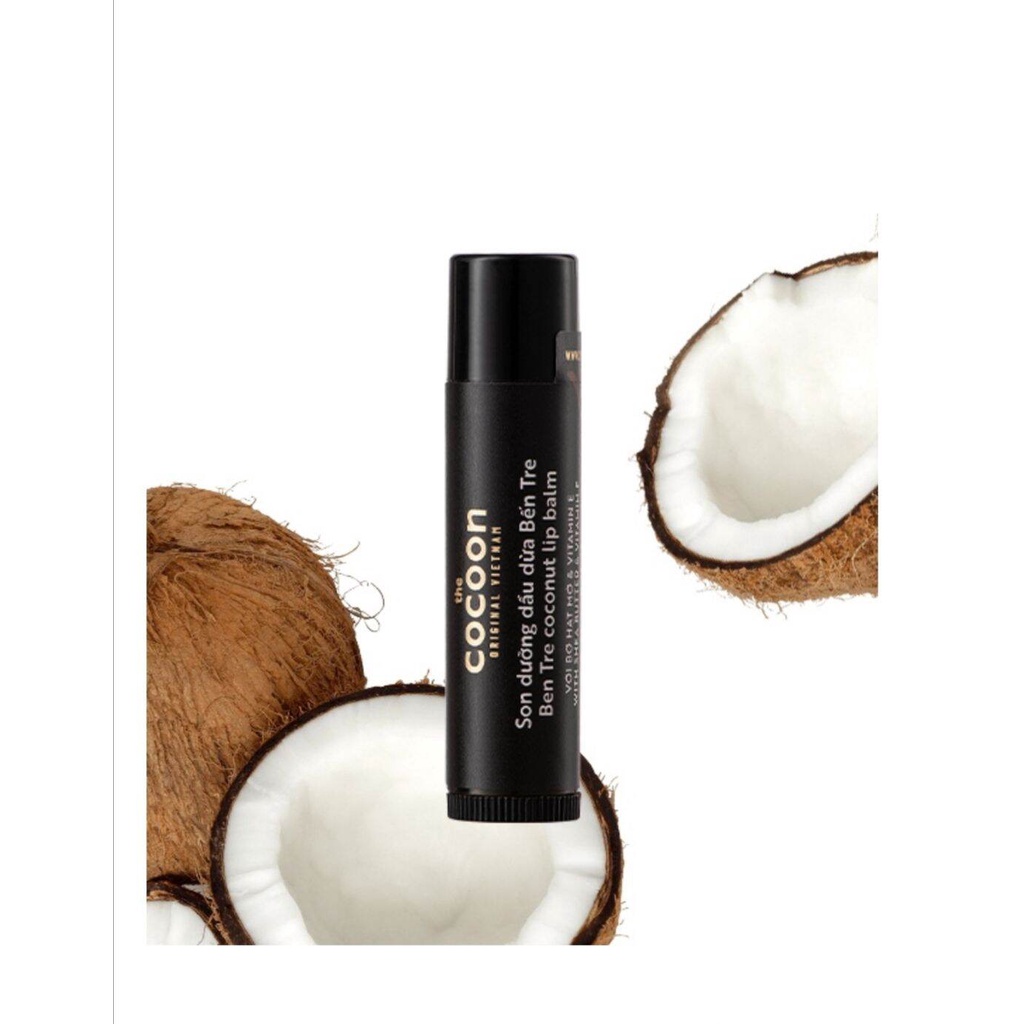 Son dưỡng dầu dừa Bến Tre Cocoon