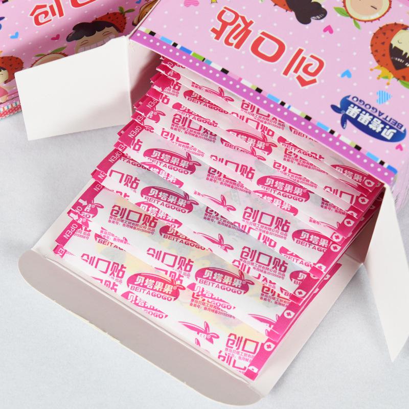 Hộp 120 Miếng Dán Vết Thương Cute