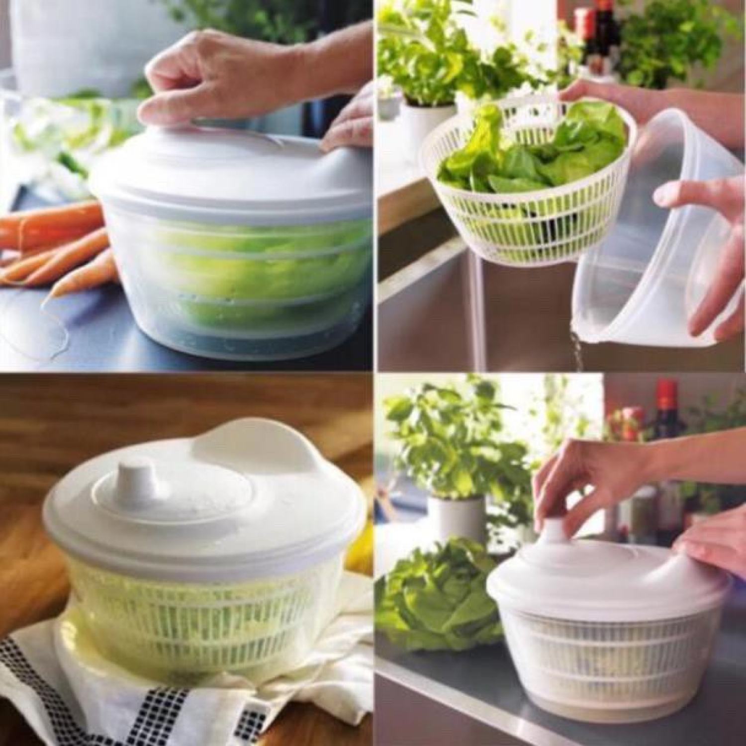 Rổ quay rau salat ikea
