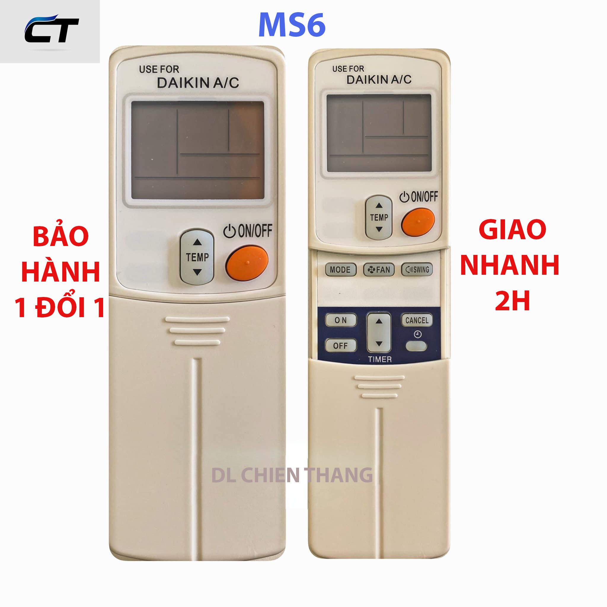 Remote máy lạnh dùng cho máy daikin