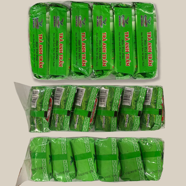Trà Sâm Dứa 70g block 6 gói