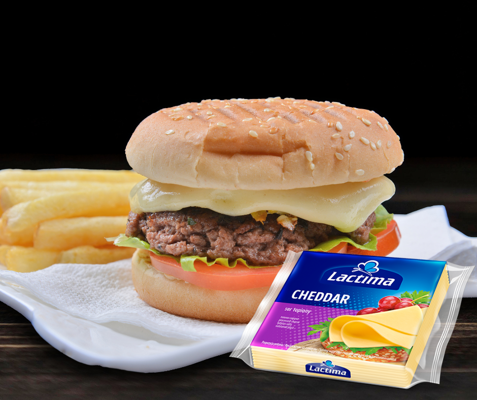 Phô Mai Lát Lactima Cheddar Ba Lan 200g