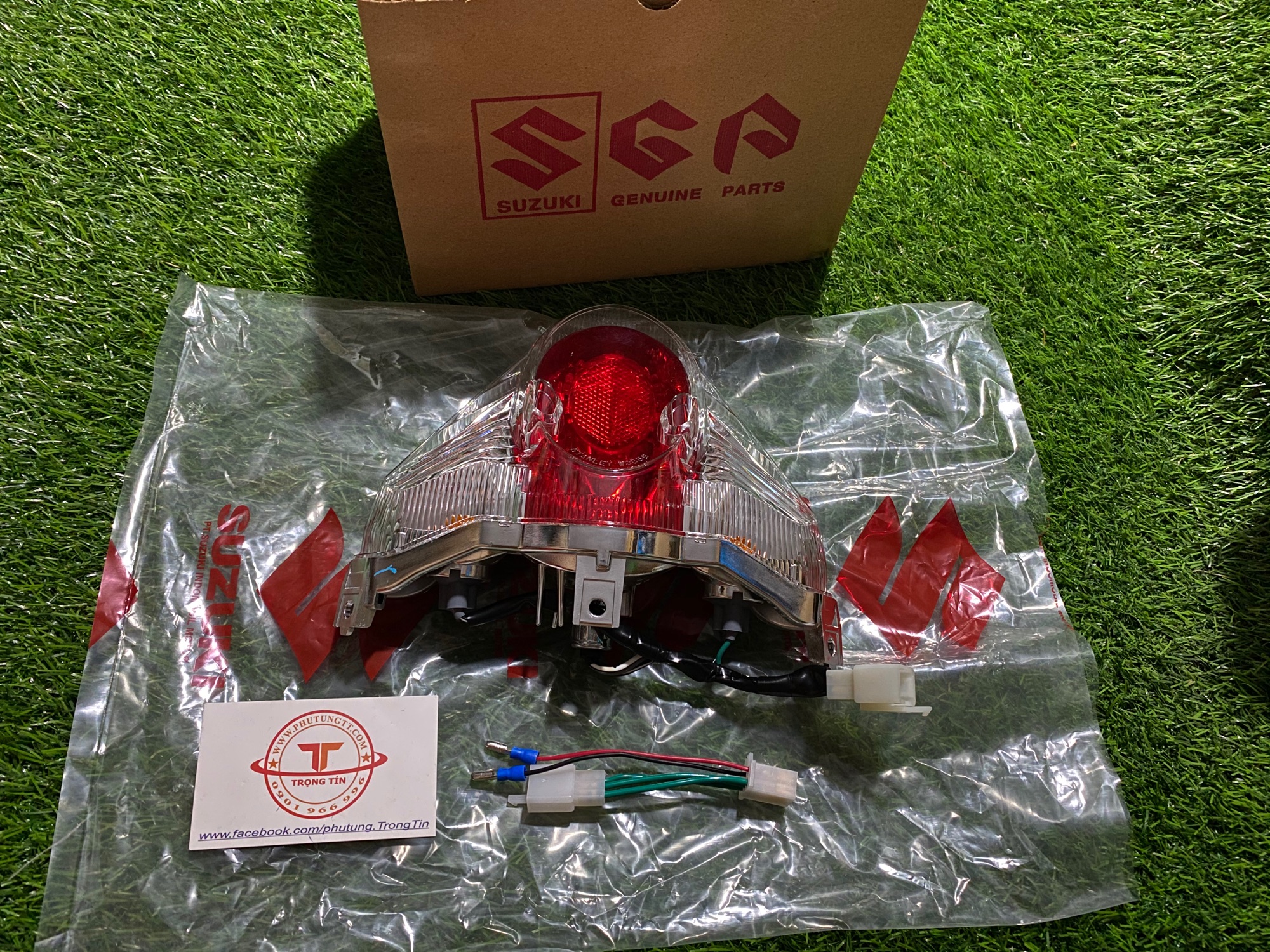 [HCM]Choá đèn lái Suzuki Satria kèm jack nối choá