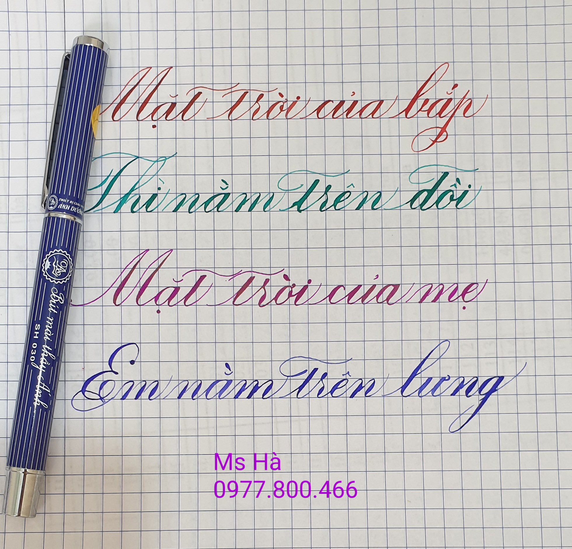 Bút mài thầy Ánh SH 030 - êm trơn
