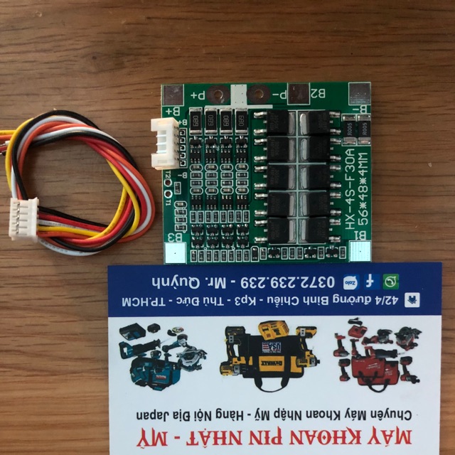 [HCM]Mạch pin 4 s 16.8 v tải cao
