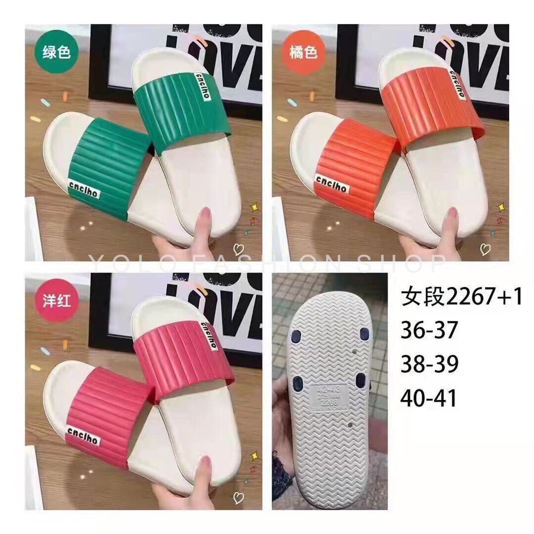 Dép nữ quai ngang thời trang đế mềm siêu nhẹ, siêu bền êm chân-Hàng Thái Lan chuẩn đẹp DL41