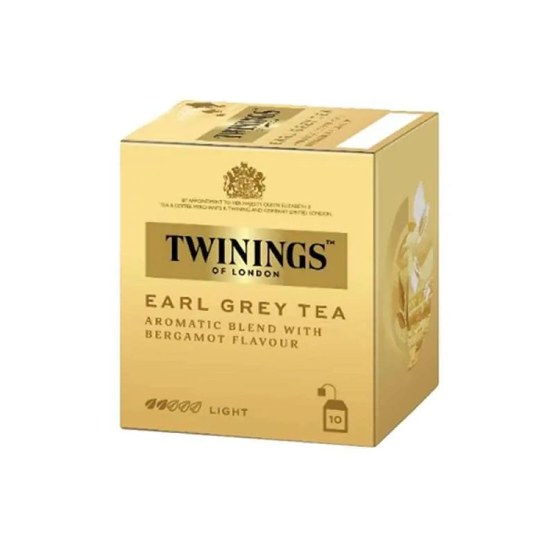 Trà túi lọc twinings hộp 25 gói - trà đen bá tước earl grey tea| pico food