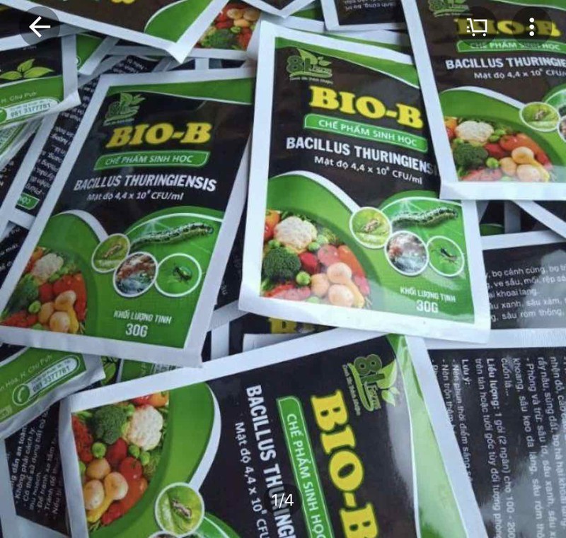 combo 5 gói  Chế Phẩm Sinh Học Bio B - Gói 30gr