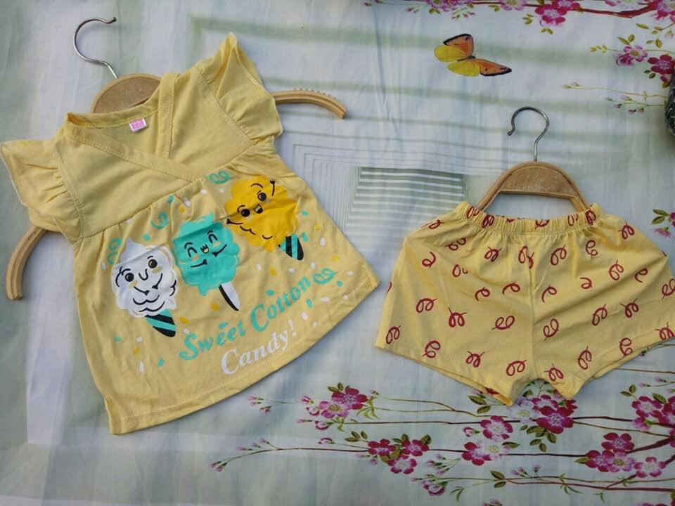 Đồ bộ cho bé gái từ 7kg-20kg