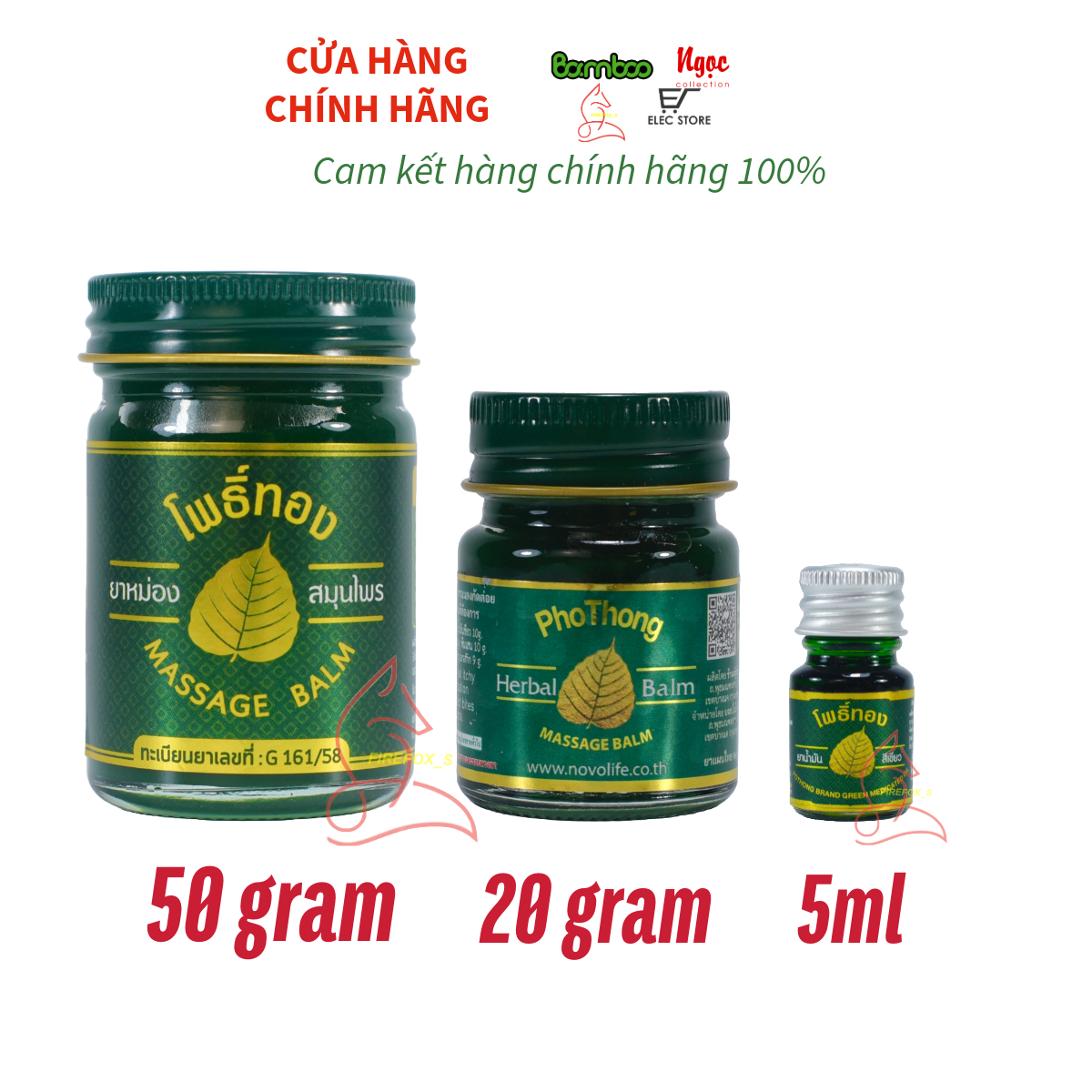 Cao Xoa Bóp Hiệu Lá Bồ Đề Thái Lan
