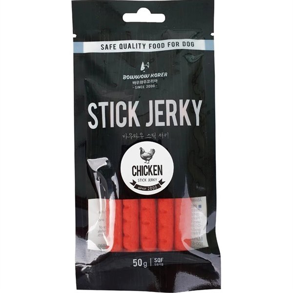 Bánh snack thưởng cho chó thịt bò cừu que bow wow - ipet shop