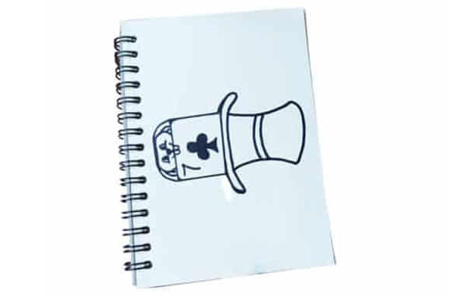 [HCM]Đồ chơi dụng cụ ảo thuật: Sketchbook ( size nhỏ A6)
