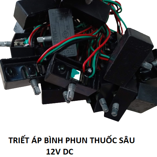 01 Triết áp 12V- Triết áp bình phun