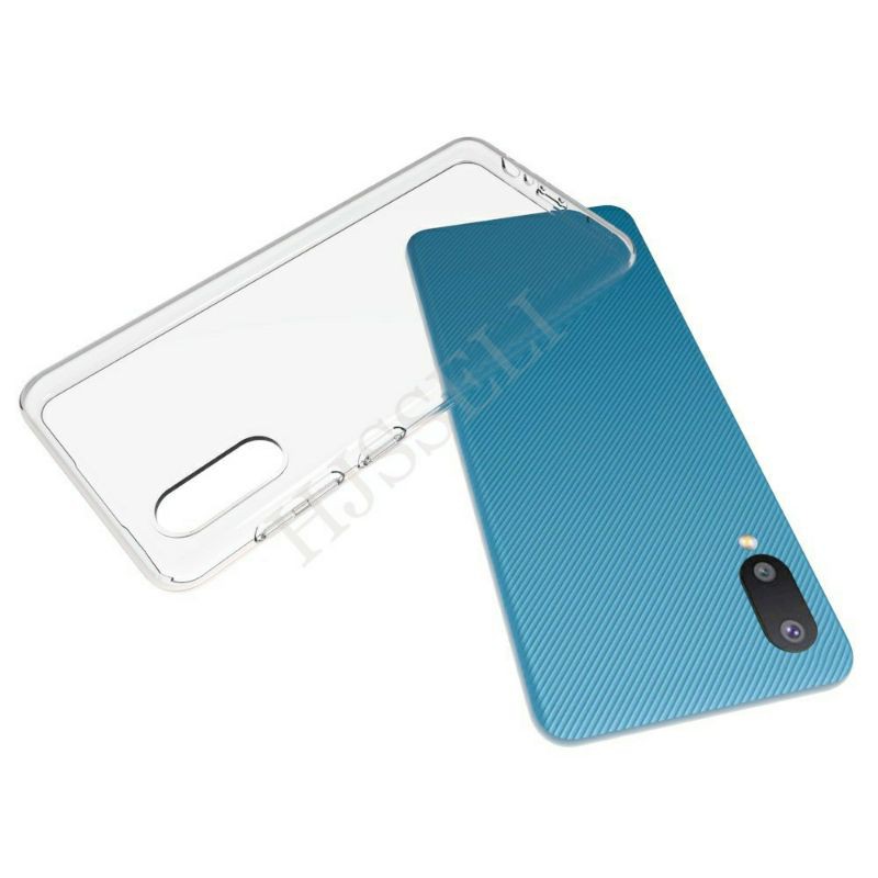 Ốp lưng silicon dẻo trong suốt SamSung Galaxy A02 loại tốt.