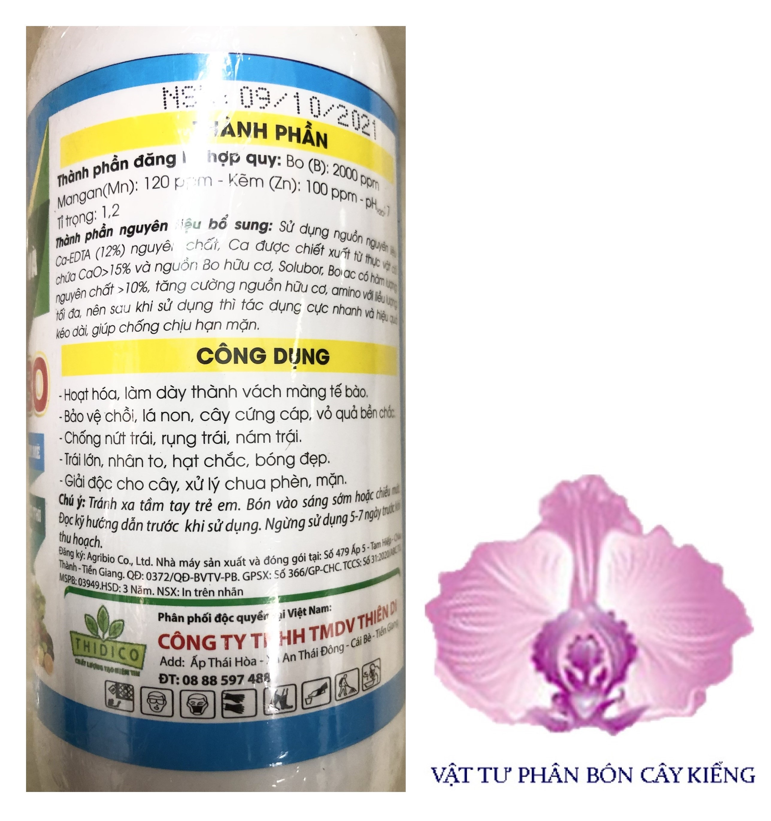 Phân Bón Siêu Canxi Bo TD Super Canxi Bo - #573A# 500ml