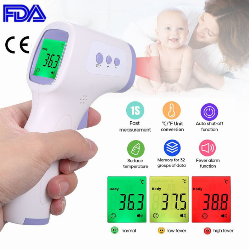 (Có kèm pin) NHIỆT KẾ HỒNG NGOẠI INFRARED THERMOMETET