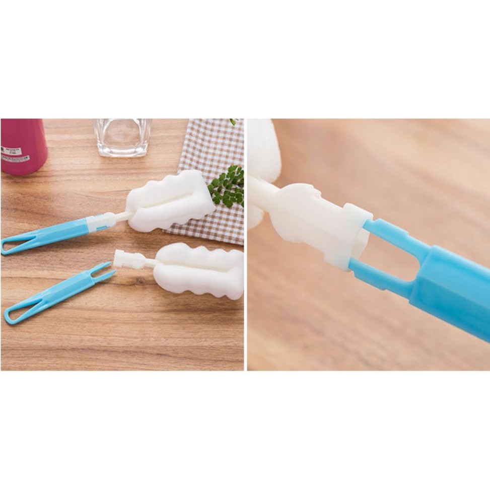 [HCM]⚡Chuyên Sỉ⚡Cây Rửa Ly Đầu Mút Dụng cụ rửa ly chùi ly