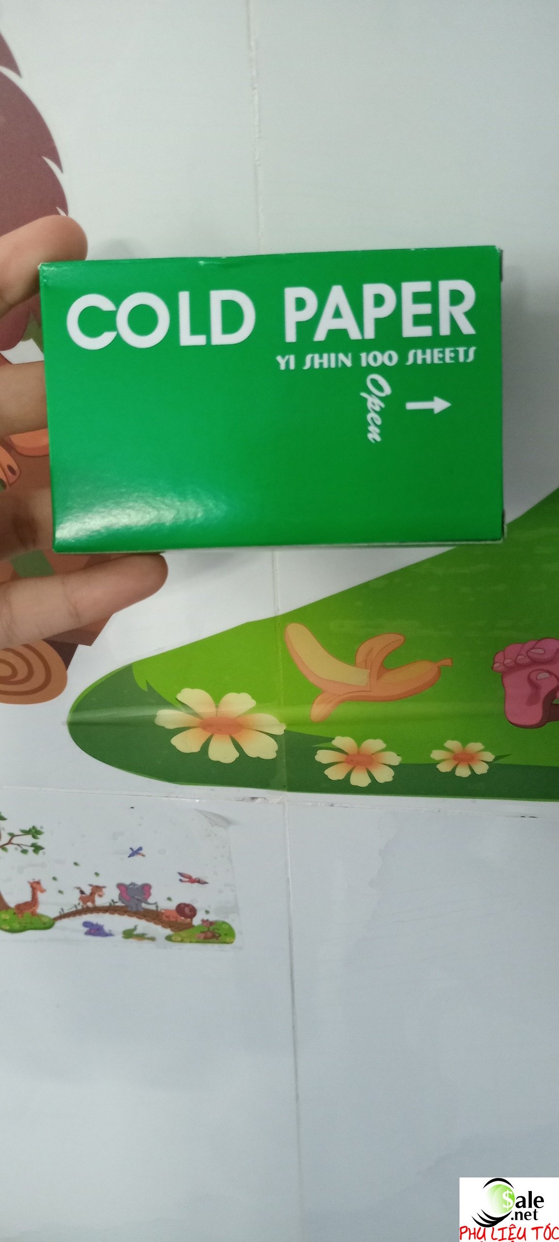 [HCM]Giấy uốn lạnh