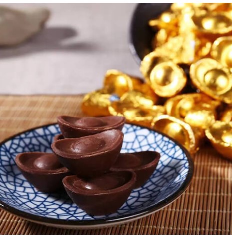 Kẹo Socola Thỏi Vàng 100g