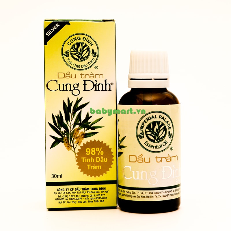 [HCM]Dầu tràm Cung Đình SILVER 30ml M028