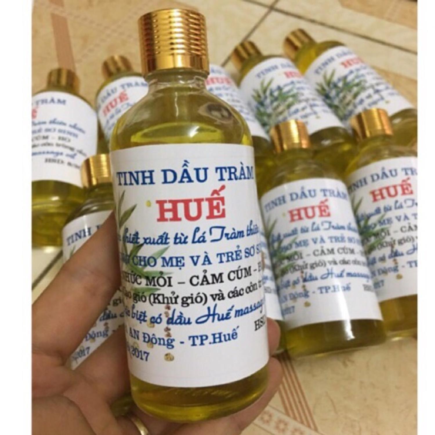 Tinh Dầu Tràm Huế chai tròn 100ml