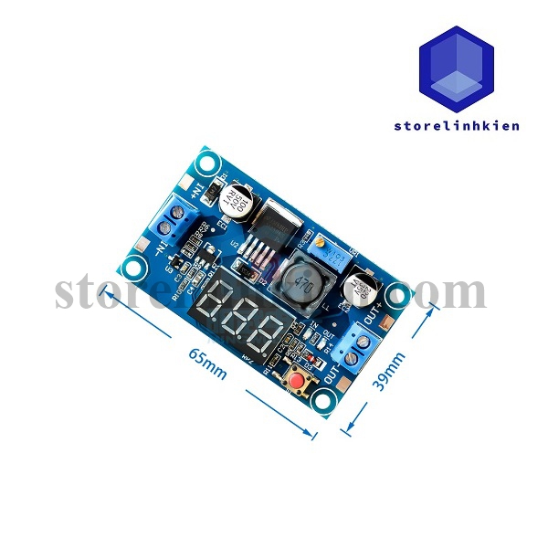 Mạch hạ áp DC-DC LM2596 3A Led hiển thị