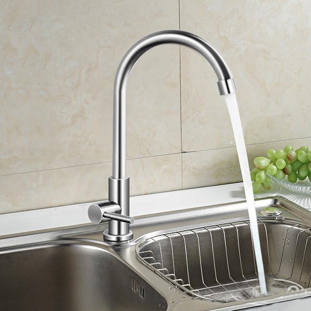 VÒI RỬA CHÉN BÁT LẠNH INOX 304