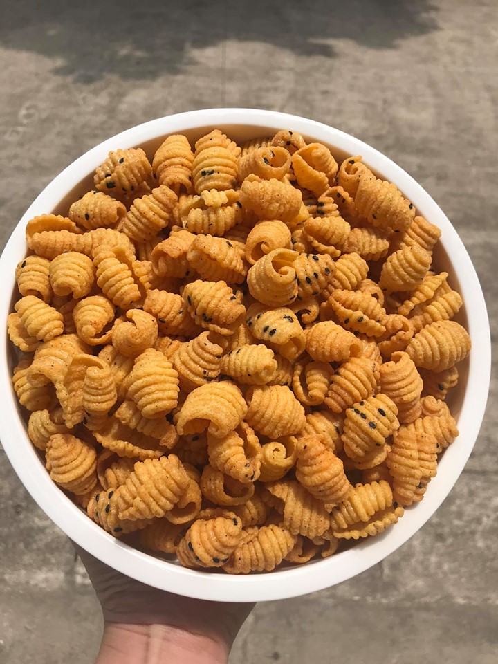 1kg bim bim ốc mít cay nhẹ giòn tan siêu ngon