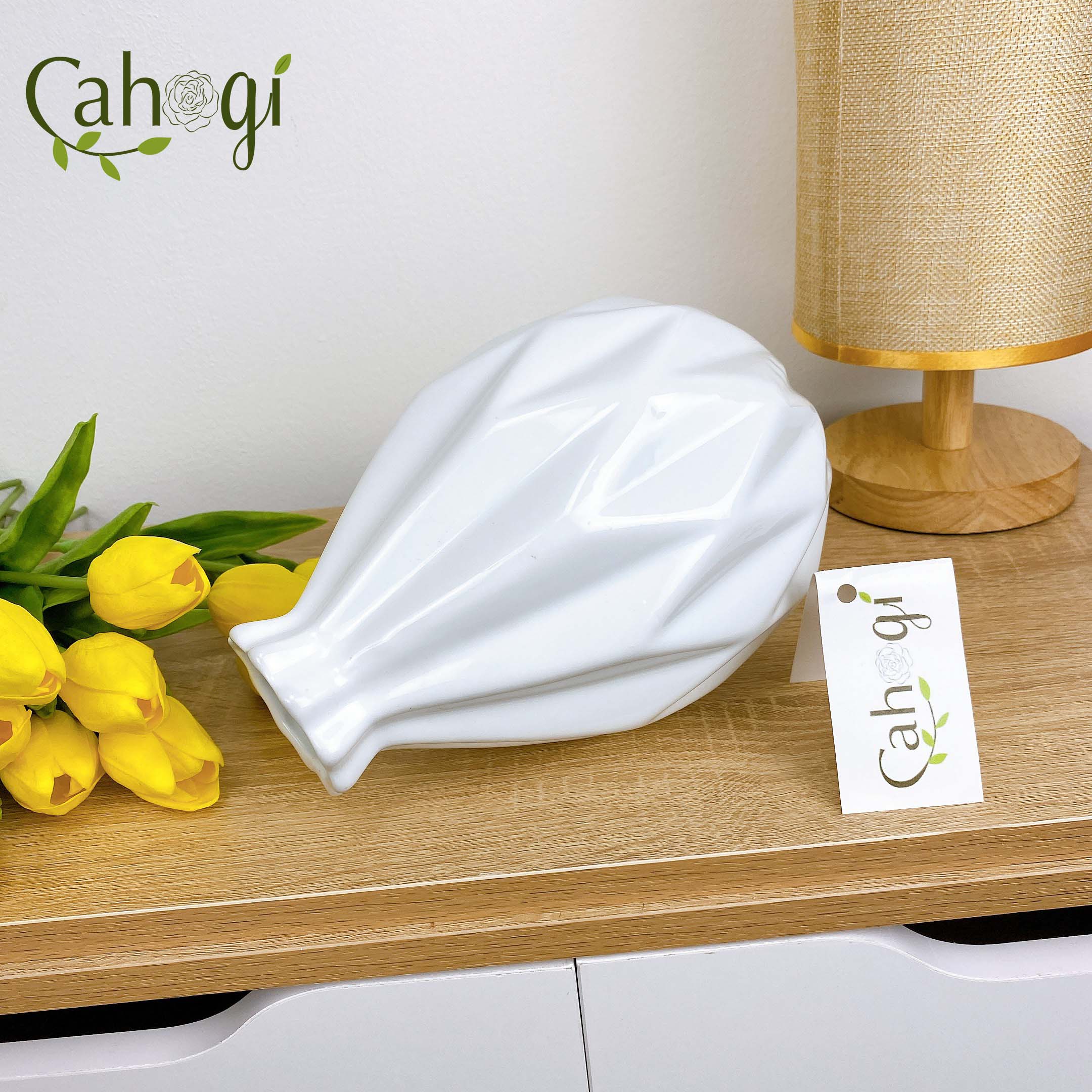 Bình Sứ Lọ Hoa Trám Qủa Dứa