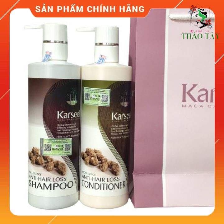 Dầu gội xả chống rụng tóc karseell maca anti hairloss 500ml