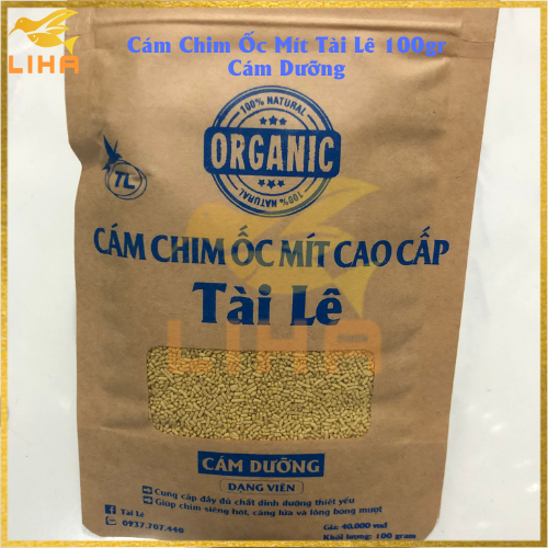 Cám Chim Hút Mật, Ốc Mít Tài Lê Dưỡng Lửa 100gr - Cám Chim Ốc Mít