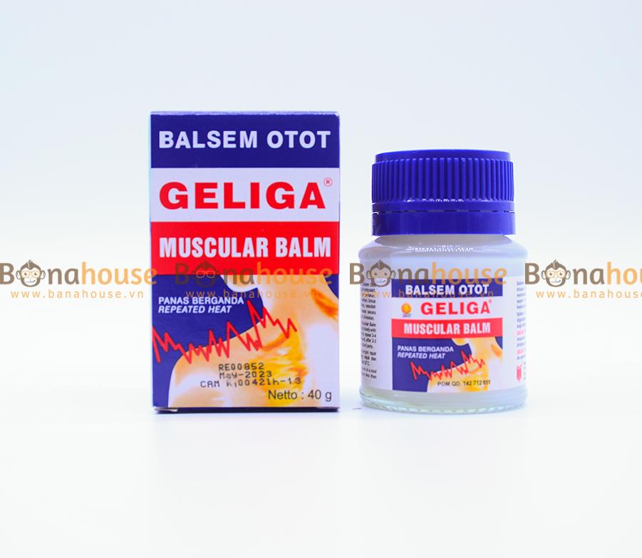 Dầu Cù Là Lửa GELIGA 40g Indonesia