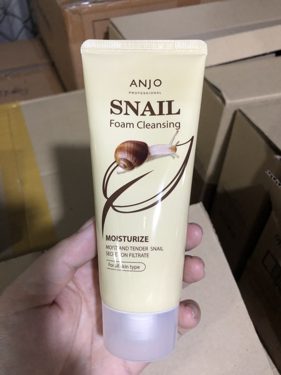Anjo Snail Foam Cleansing 100g