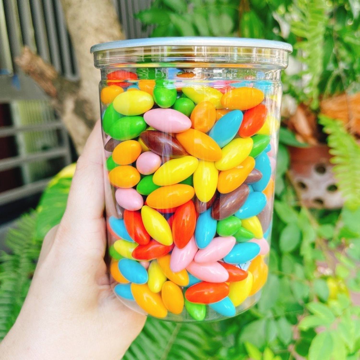 Kẹo Nhộng Socola lon pet 450gr