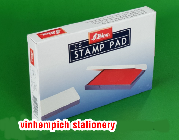 Khay tampon chấm mực - hộp mực dấu SP-1 SP-2 SP-3 Shiny Stamp Pad SP1 SP2 SP3 S1 S2 S3 S-1 S-2 S-3