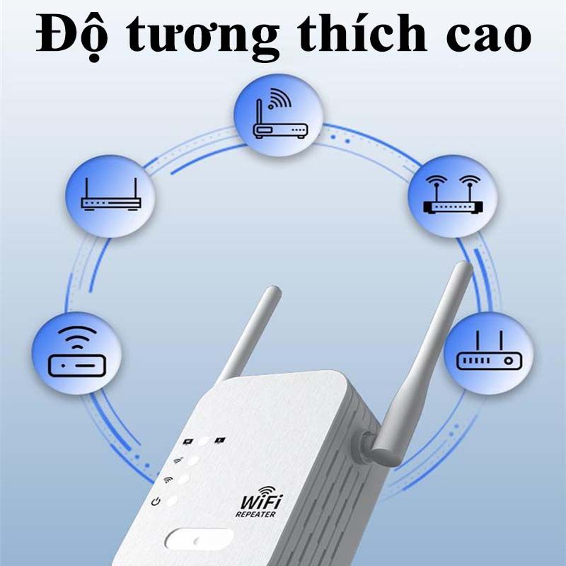 Bộ Kích Sóng Wifi Cao Cấp Twifi 4 Râu Cực Mạnh, Cục Kích Wifi Siêu Khỏe Tăng Sóng Wifi Lên Tốc Độ Cao 300Mbps Sử Dụng Siêu Mượt, Bộ Tiếp Nối Sóng Wi-Fi Mở Rộng Sóng Cực Xa