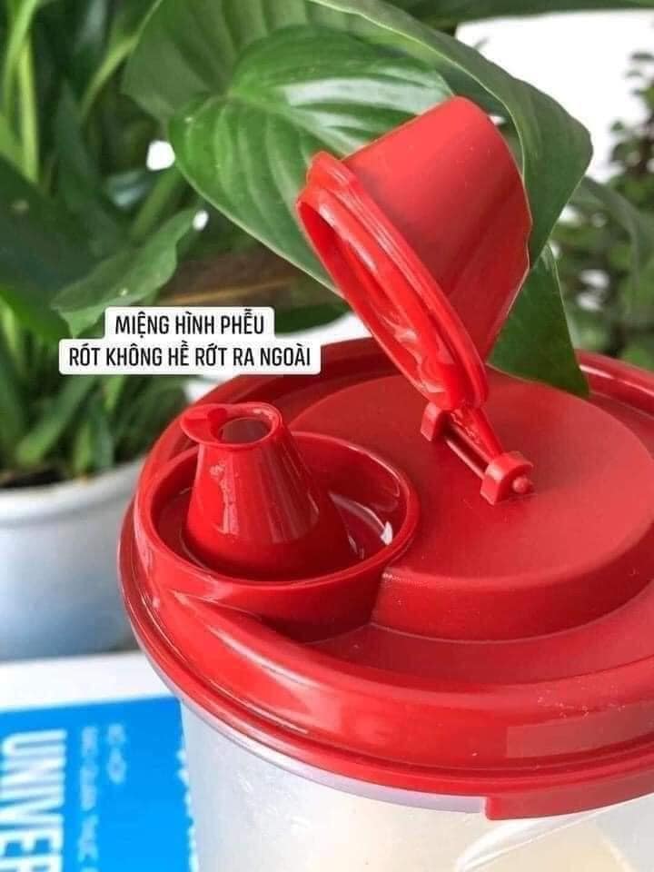 [HCM]Bình Rót dầu Stor N Pour 650ml  Tupperware chính hãng