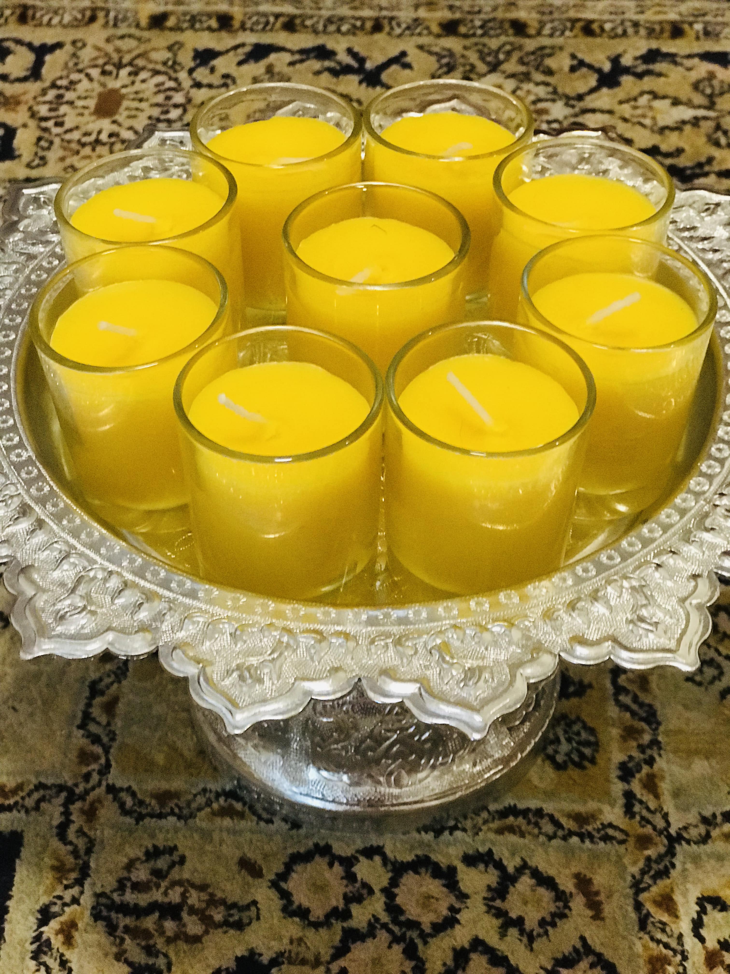 Đèn bơ cúng Phật JVALA - Tinh Tấn