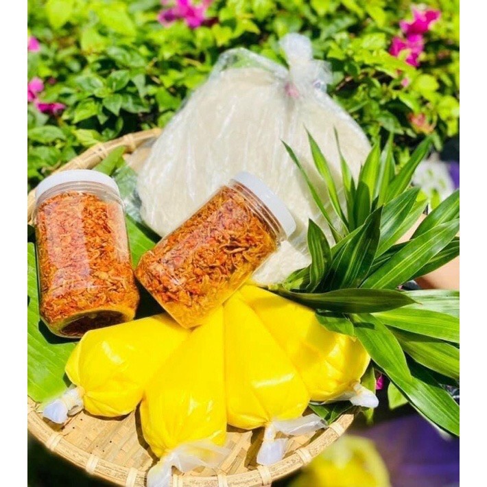 Bánh tráng phơi sương tép hành phi bơ 70k/ 1 set