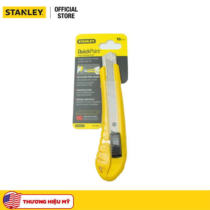 Dao rọc 18mm Stanley 10-280-0-23