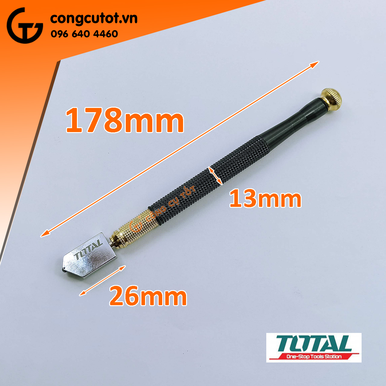 Dao cắt kính Total THT561781