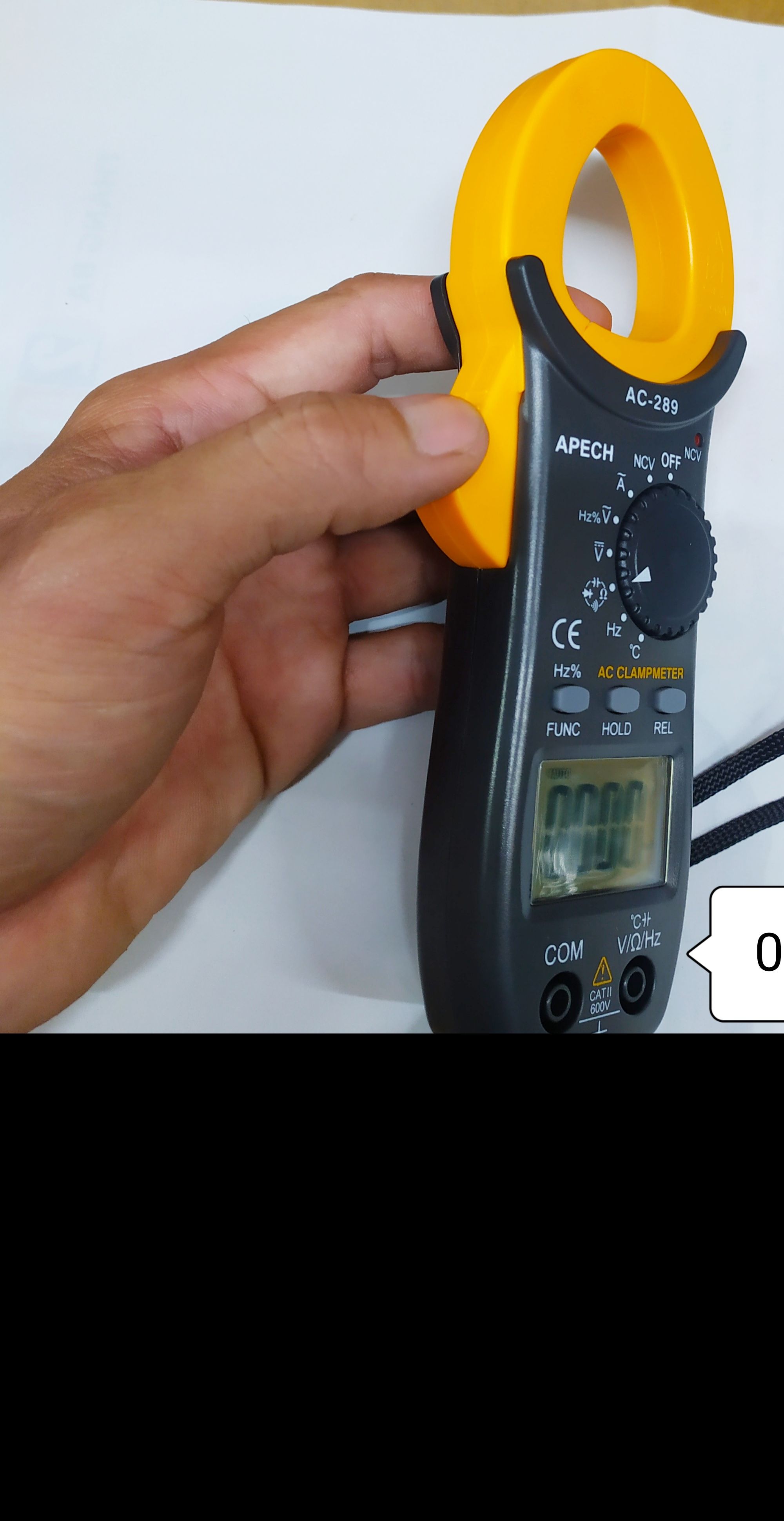 [HCM]Ampe kìm đo dòng AC APECH AC-289 (600A)