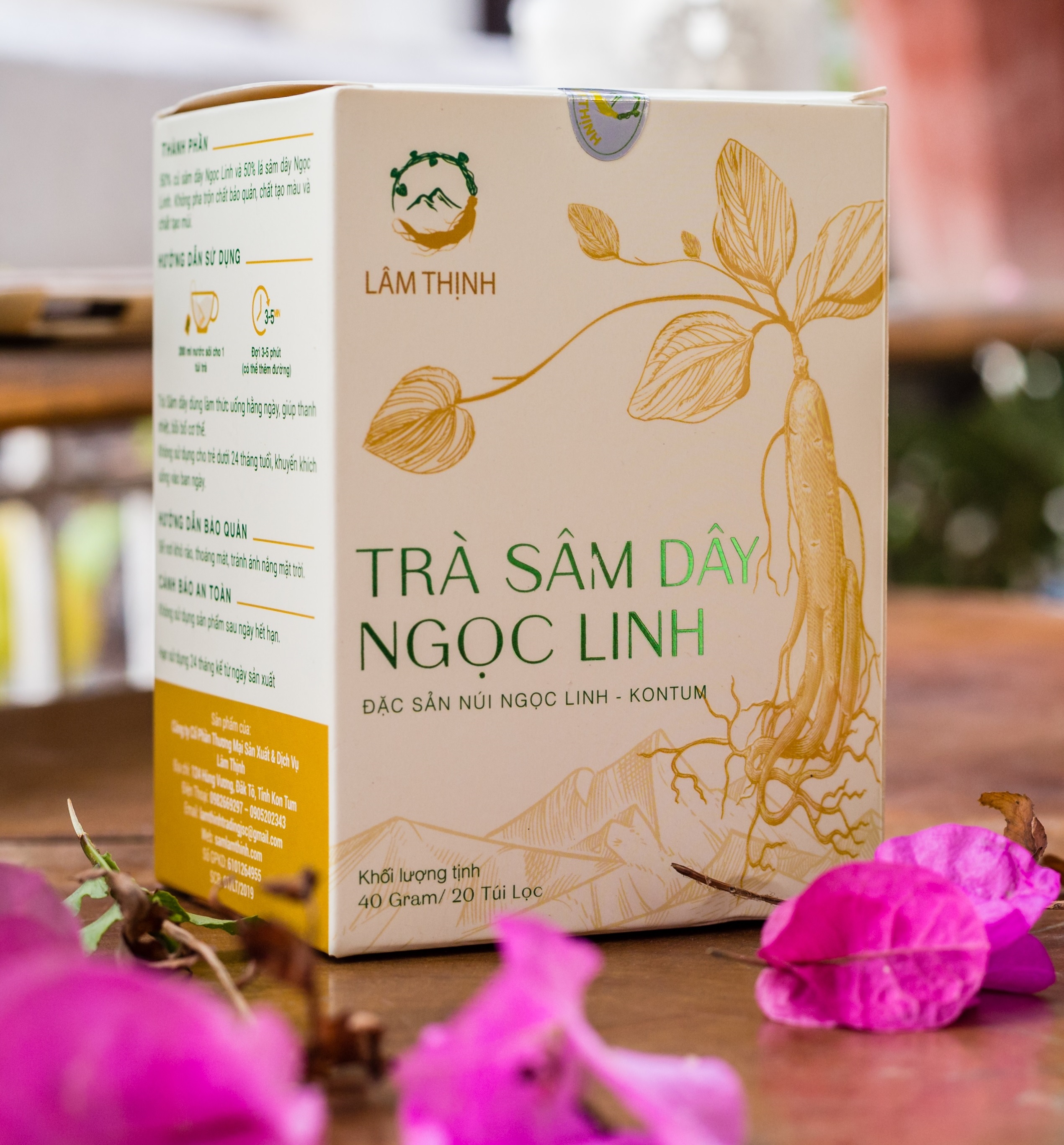 Trà Sâm Dây Ngọc Linh 40g
