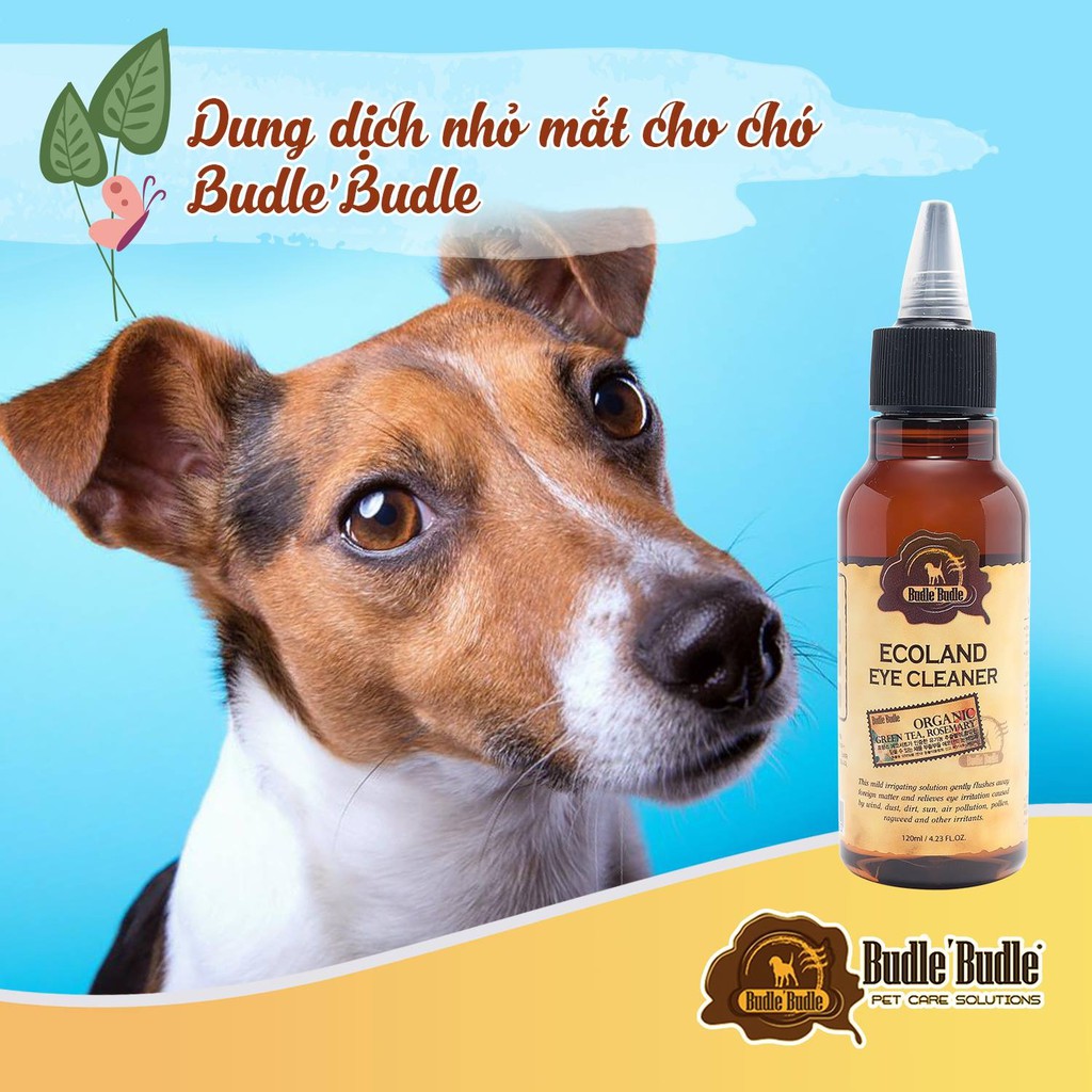 Budle Dog Eye Cleaning Solution 120ml