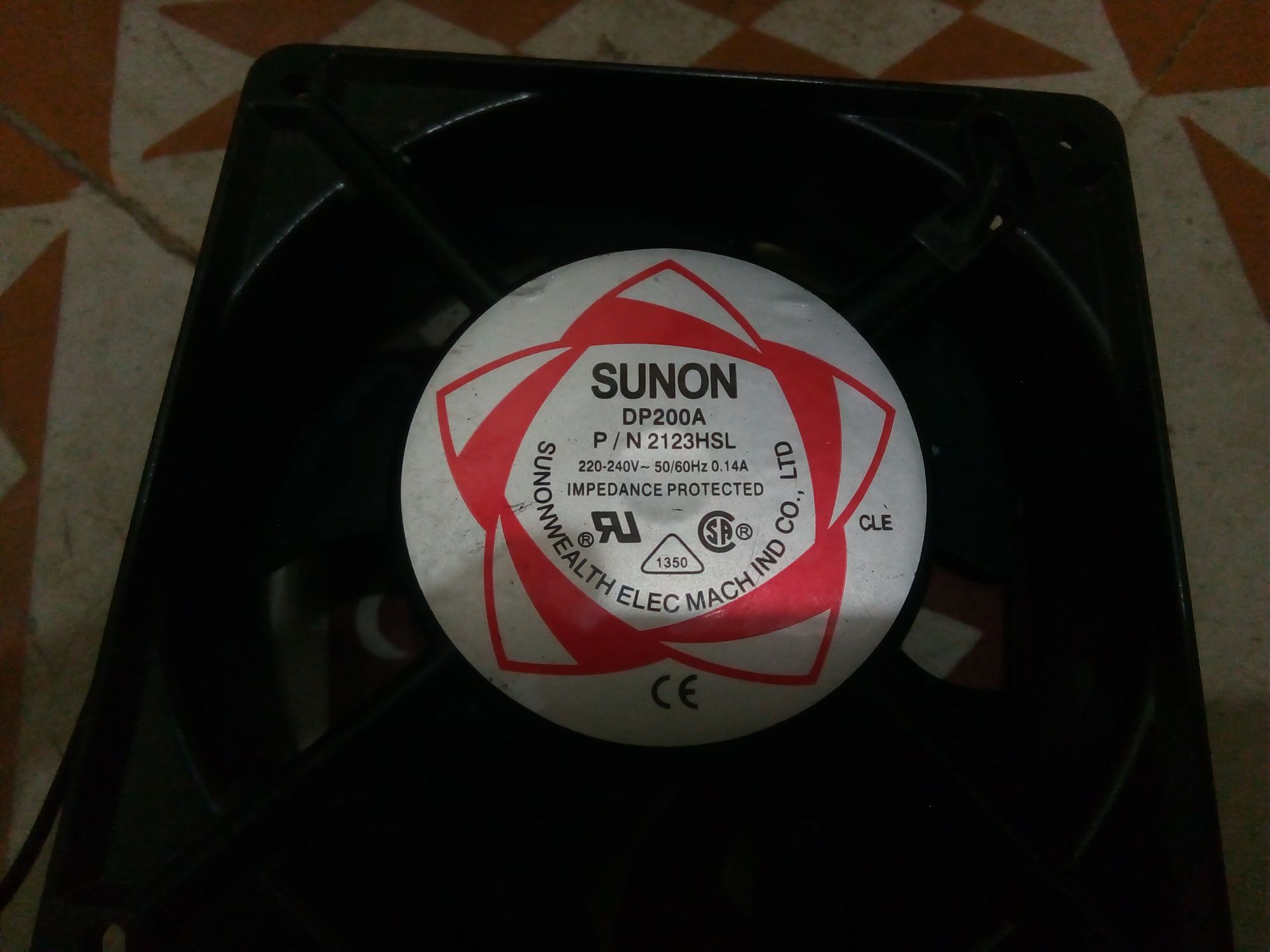 QUẠT TẢN NHIỆT SUNON 12X12X4CM DP200A 220VAC HS