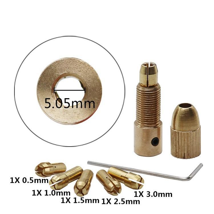 đầu kẹp mũi khoan 5.05mm