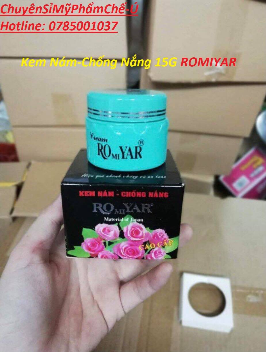 Kem Nám Xanh-Chống Nắng 11g Romiyar (Mẫu Mới)