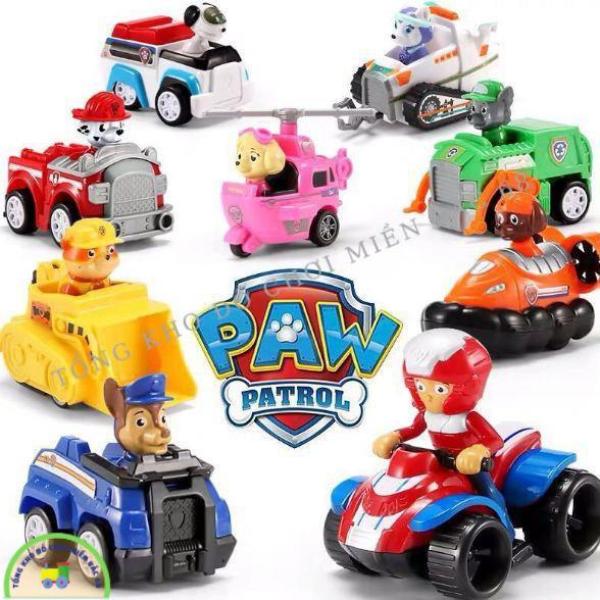 Chó cứu hộ đồ chơi Paw Patrol A8 A9 A11 mô hình 6 con 7 con 8 con 9 con đồ chơi cho các bé TKMB68