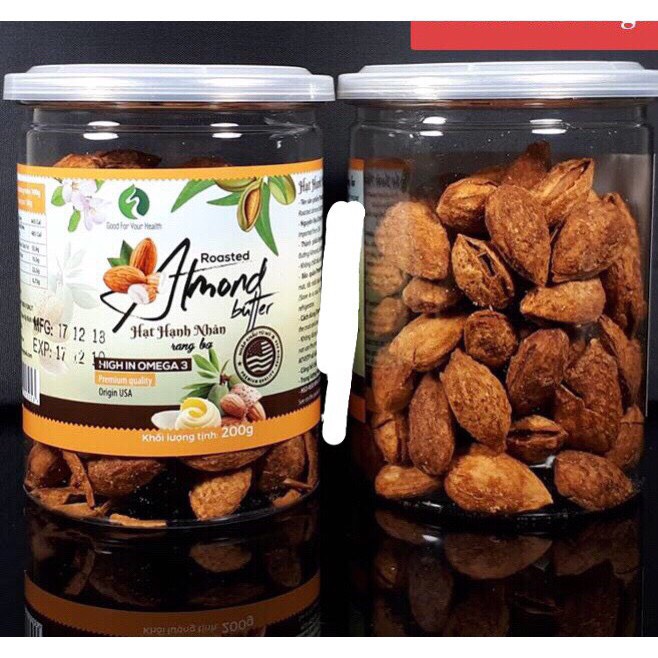 [HCM]HẠNH NHÂN RANG BƠ HÀNG MỸ - HỘP 450G (LOẠI ĐẶC BIỆT)