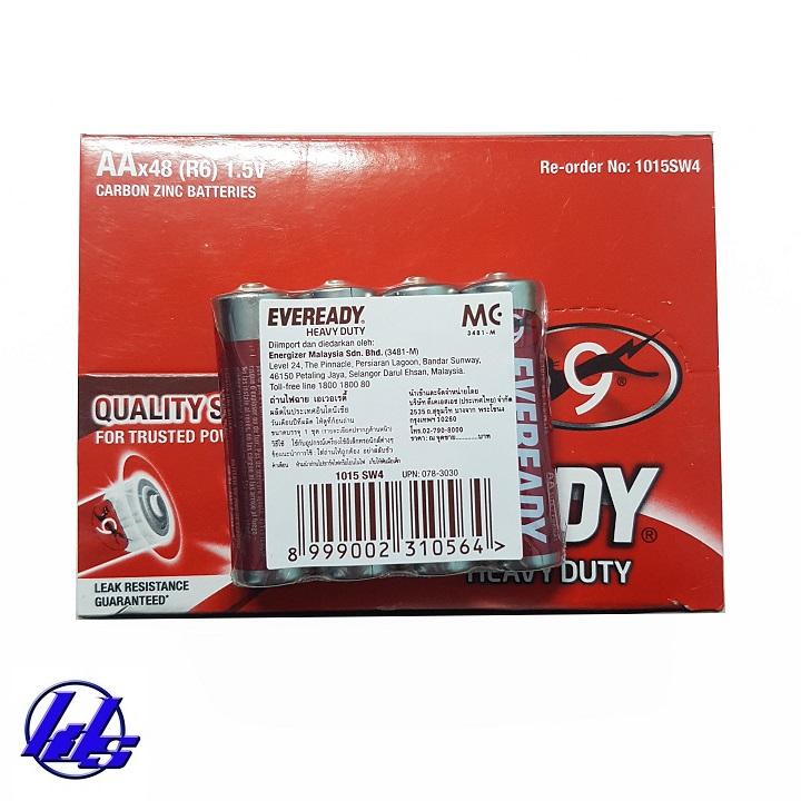 Pin tiểu aa eveready 1015 sw4 mèo đen - hộp 48 viên